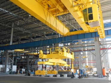 Billet handling crane